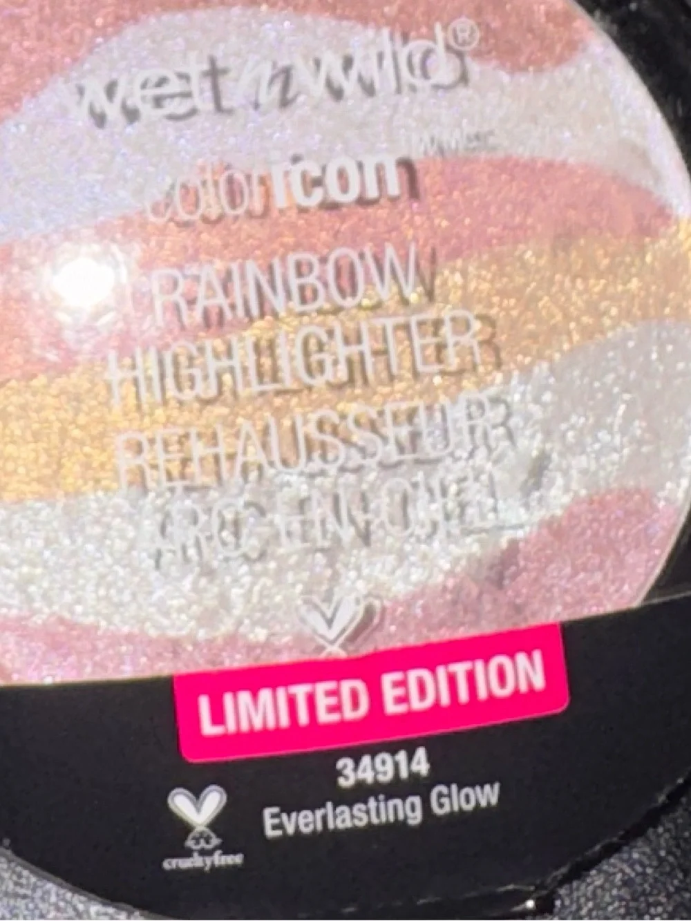 🆕 2️⃣ Rainbow Highlighters Master Fairy Highlight Wet N Wild LE Everlasting Glow
